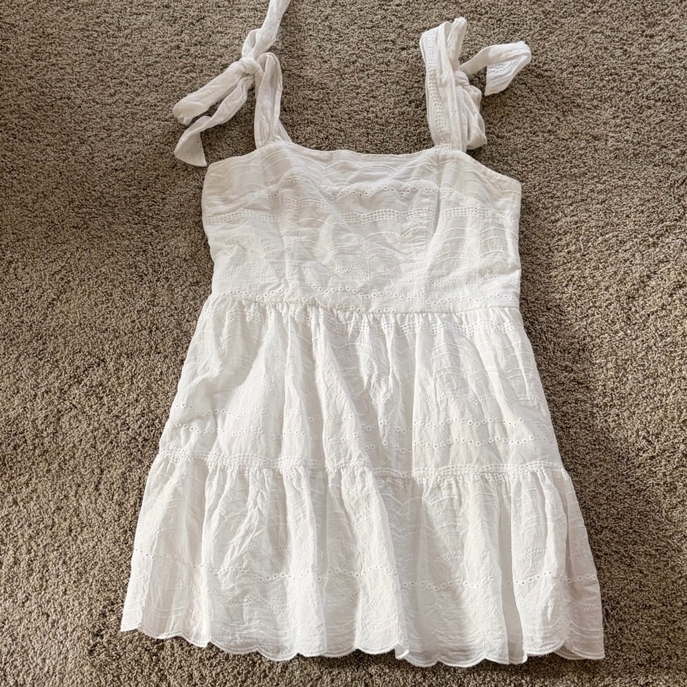 Francesca's Collections White Mini Dress